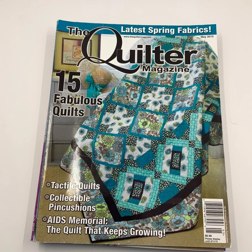 The Quilter‎ Magazine Lot of 9 Issues 2010-2011 Patterns Holiday Seasonal Sewing